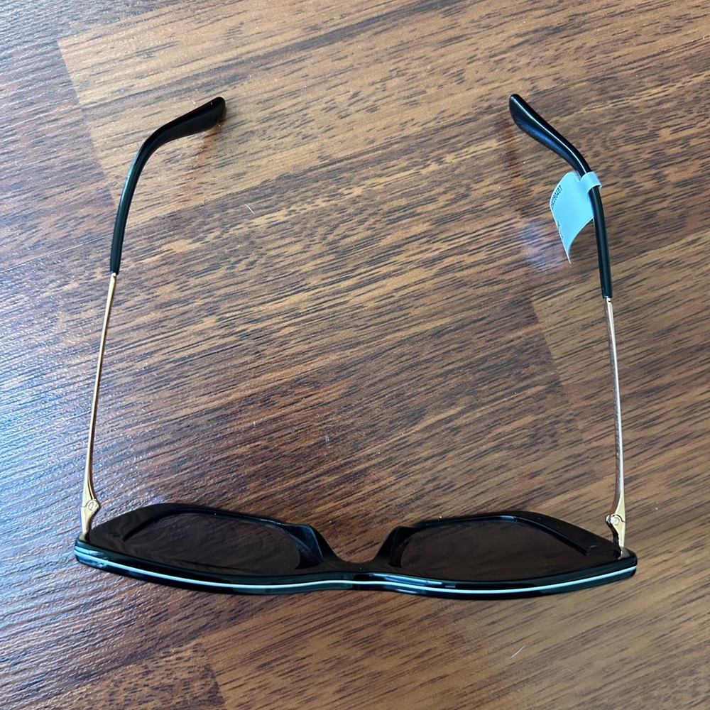 NWT Dolce & Gabbana Cat Eye 54mm Sunglasses DG4374 32508G Black/ Floral - Picture 5 of 15